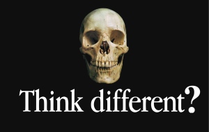 think different skull